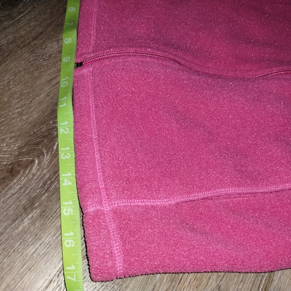โขL.L. Bean Child Vest Bright Pink Fleece Full Zip Sleeveless Jackets No Size Tag - Picture 15 of 16
